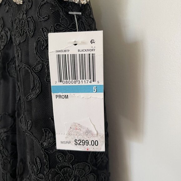 Tulle Black and White Prom/Wedding guest dress - Picture 2 of 11